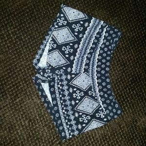Tribal print shorts